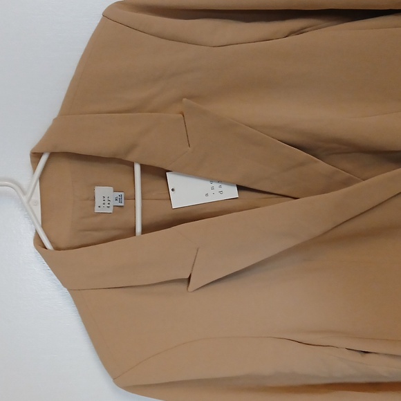 A New Day, Beige Double-Breasted Blazer.Size XL - Picture 3 of 11